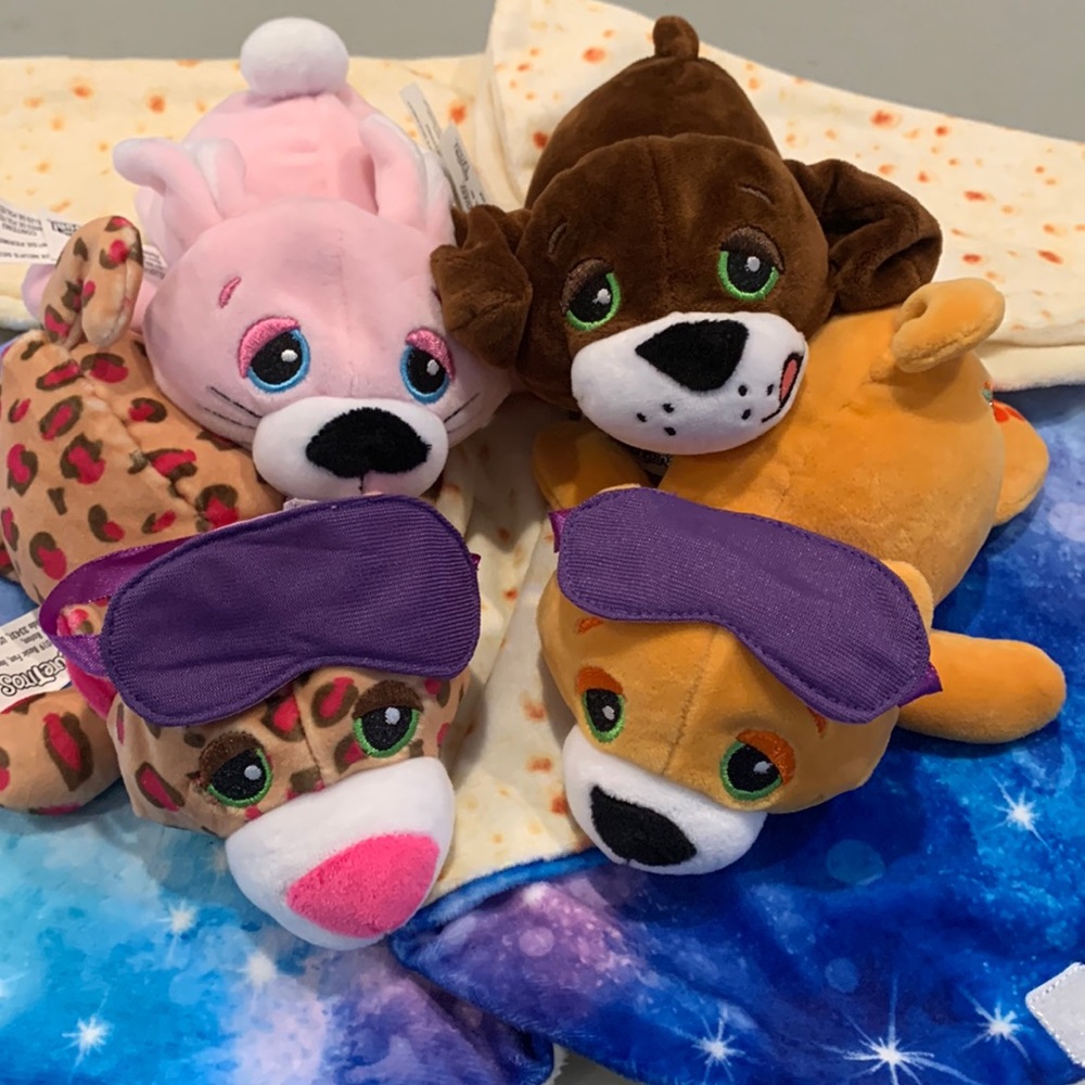 Cutetitos set of 4 plush animals